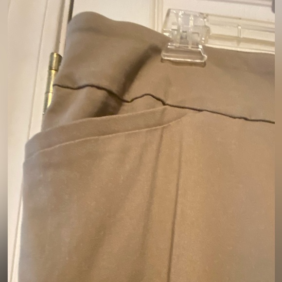 GEORGE PULL ON KHAKI SLACKS - Picture 3 of 8